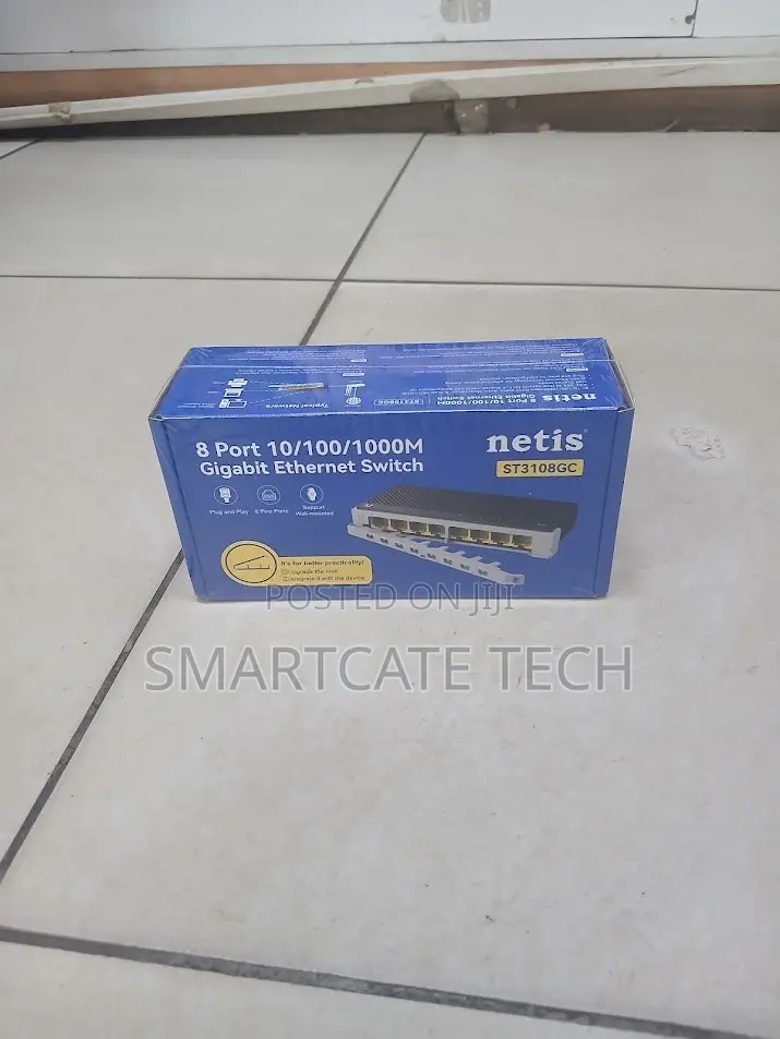 Netis ST3108GC 8-Port Gigabit Data Network Switch