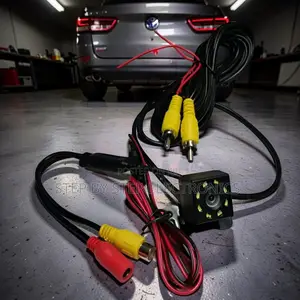 Universal Wide-Angle View Back Up 8 LEDs Car Rear Reverse Cameras