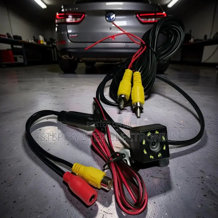 Universal Wide-Angle View Back Up 8 LEDs Car Rear Reverse Cameras
