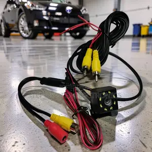 Universal Wide-Angle View Back Up 8 LEDs Car Rear Reverse Cameras