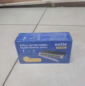 Netis ST3108GC 8-Port Ethernet Switch for Stable Network Performance