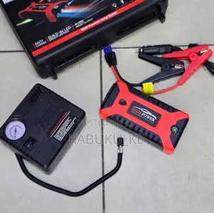 Car Jump Starter 12V Power Bank 99800Mah With Tyre Inflator