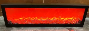 1mtr by 35cms RGB With Bluetooth 7 Color Heated Fireplace