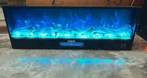 1mtr by 35cms RGB With Bluetooth 7 Color Heated Fireplace