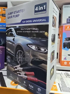 CAR Diesel Universal Jump Starter & Air PumpHeavy Duty 4-in-1 Machine