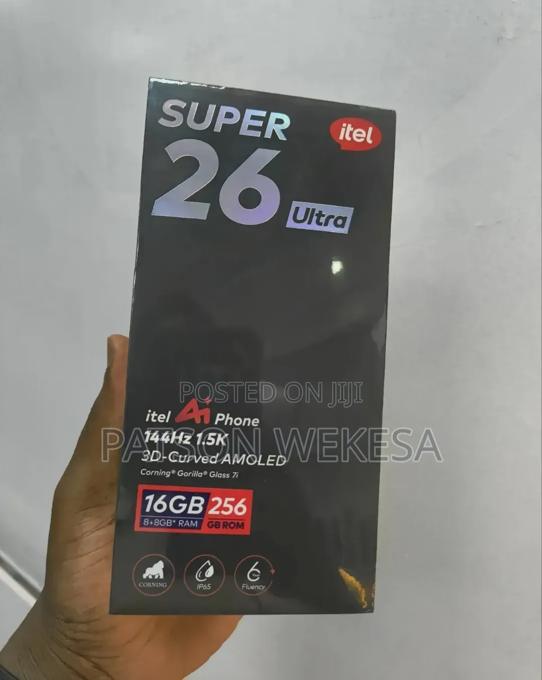 New Itel S26 Ultra 256 GB Blue