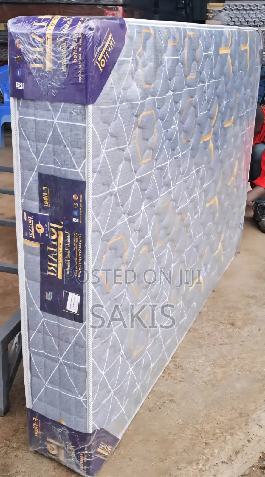 Aisee! 8inch Johari 6 X 6 Heavy Duty Quilted Mattresses. Free Delivery