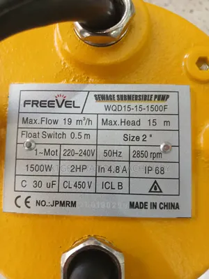 2" Maxmech Sewage Pump