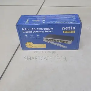 Netis ST3108GC 8-Port Gigabit Network Connectivity Switch