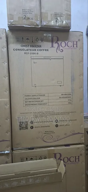 Roch 200 Litres Chest Freezer RCF 250k B