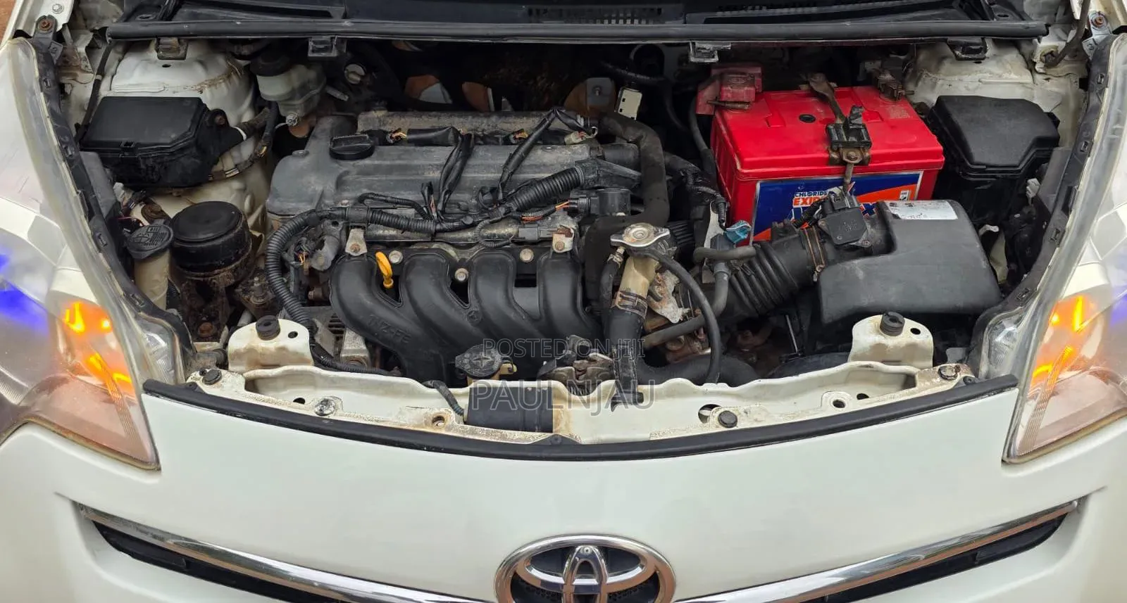 Toyota Ractis 2012 White