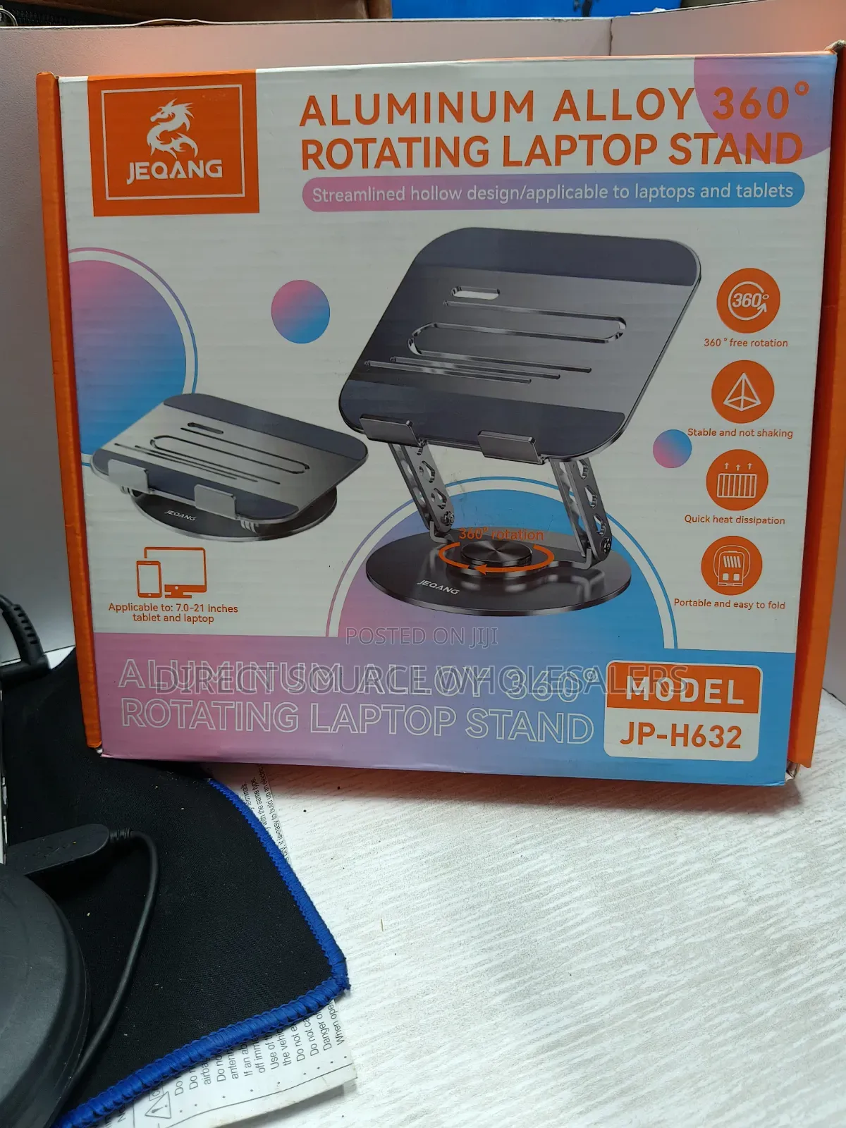 Portable Rotating Laptop Stand – Jeqang