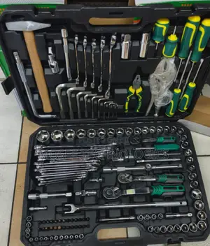 142-Piece Chrome Vanadium Mechanics Tool Kit