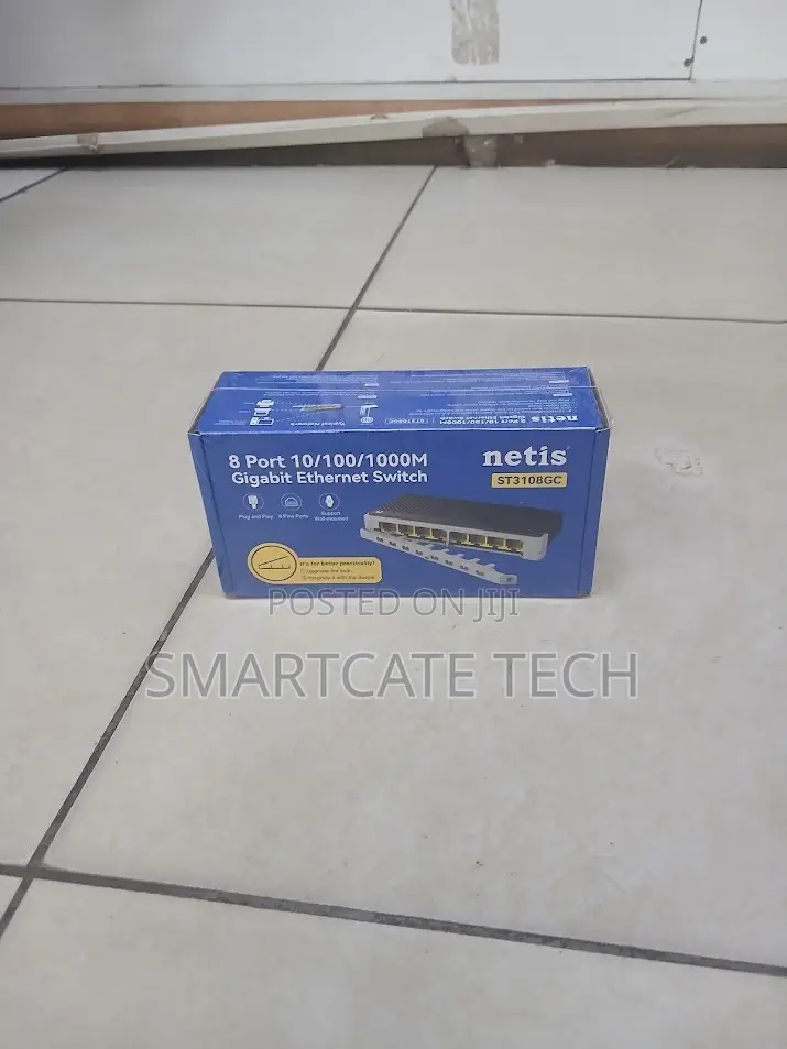 Netis ST3108GC 8-Port Advanced Gigabit Ethernet Network Switch
