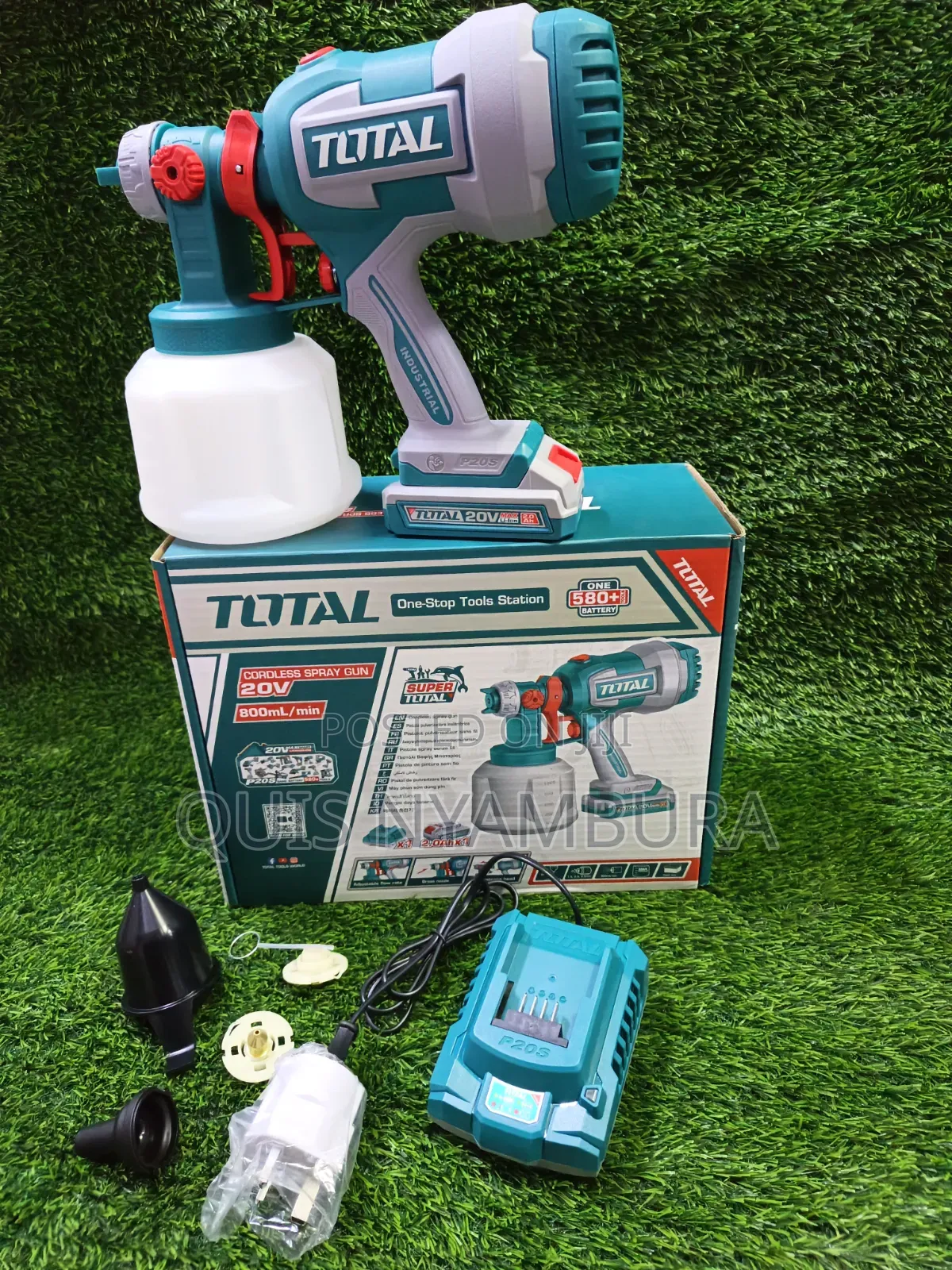 Cordless Total Spray Gun/ Electric 20v Paint Sprayer