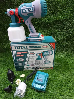 Cordless Total Spray Gun/ Electric 20v Paint Sprayer