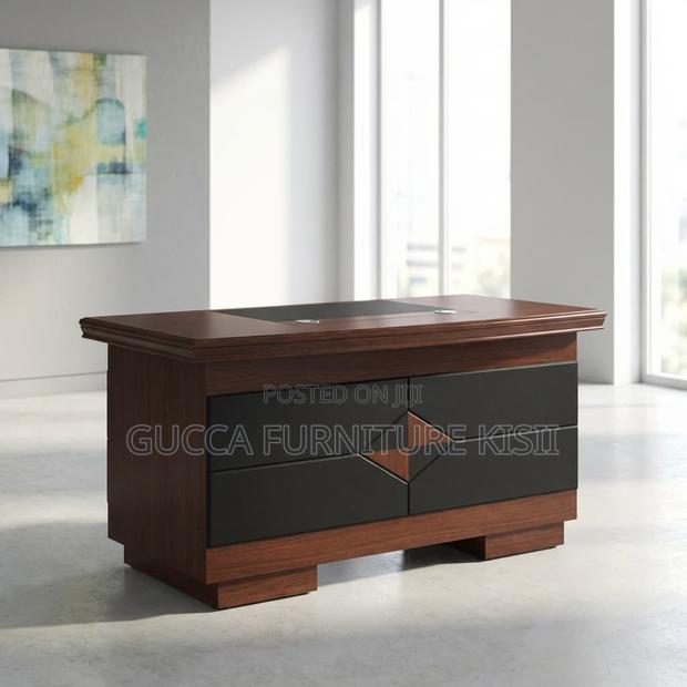Office Desk; 1200mm Executive Desk With Drawers