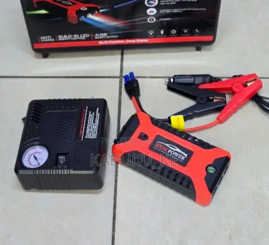Car Battery Booster Multifunction Car Jump Starter With Air Pump