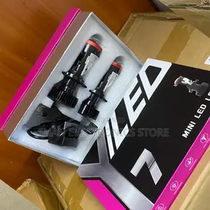 H4 Y7 Compact LED Projector Headlight Upgrade Bulbs