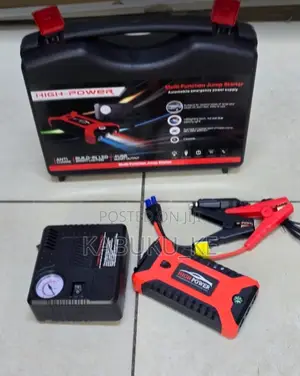 New Car Portable Jump-Starter Kit With Air Compressor
