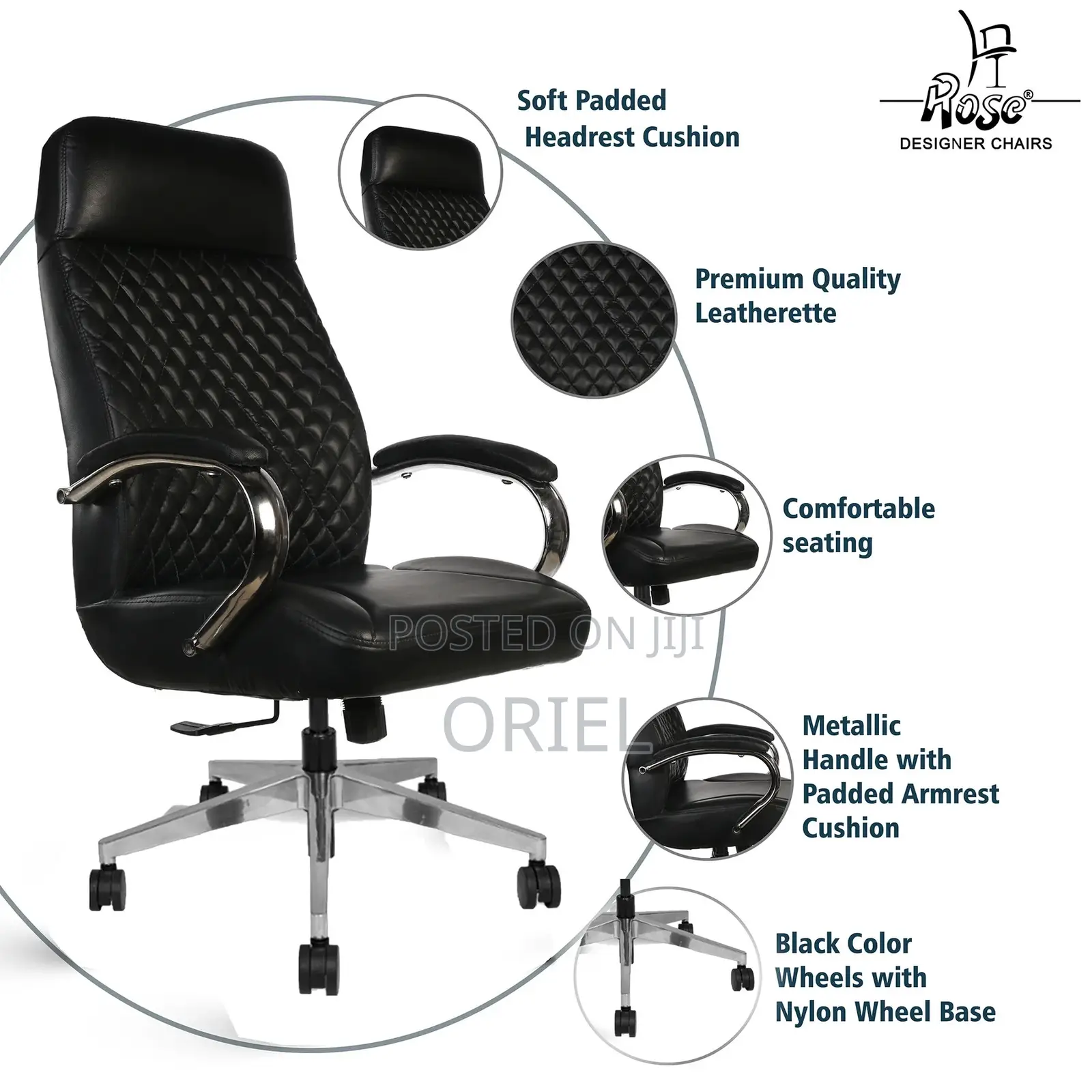 Office Chair : Adjustable Executive Chair