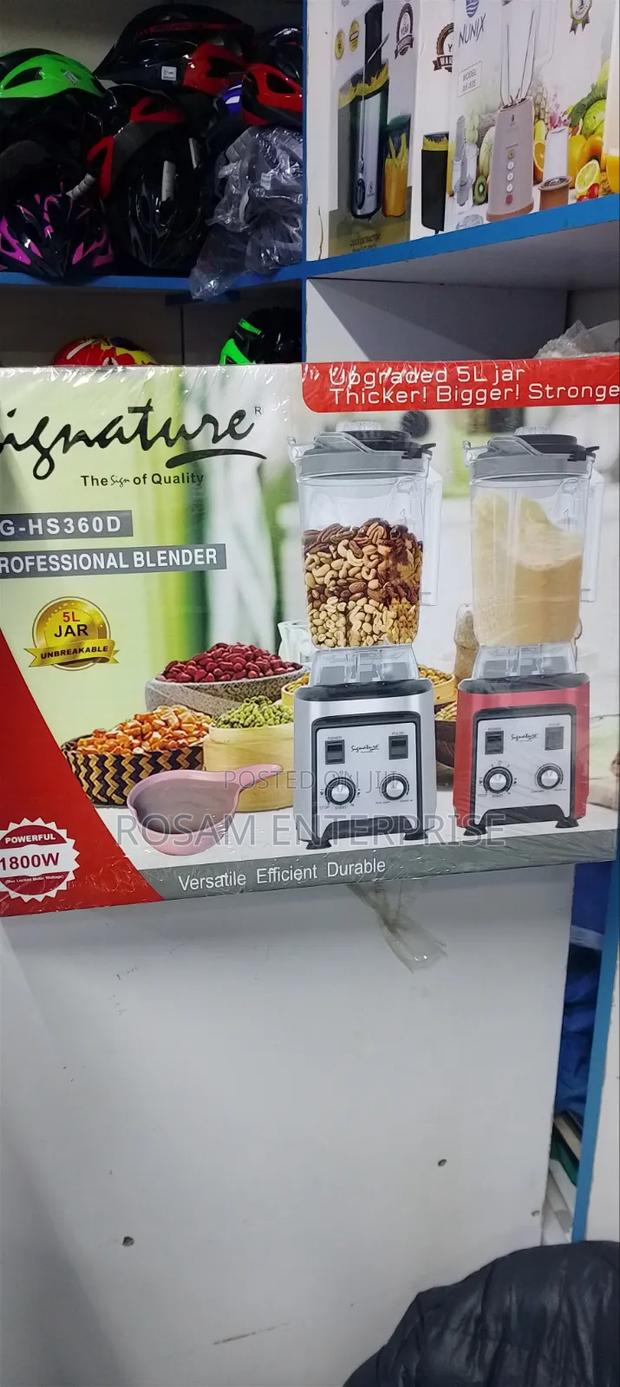 Signature Commercial Blender 5Litres  1800W - thumbnail 2