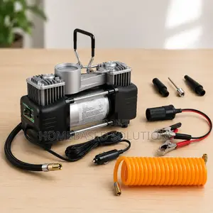 2 Cylinder Car Air Compressor