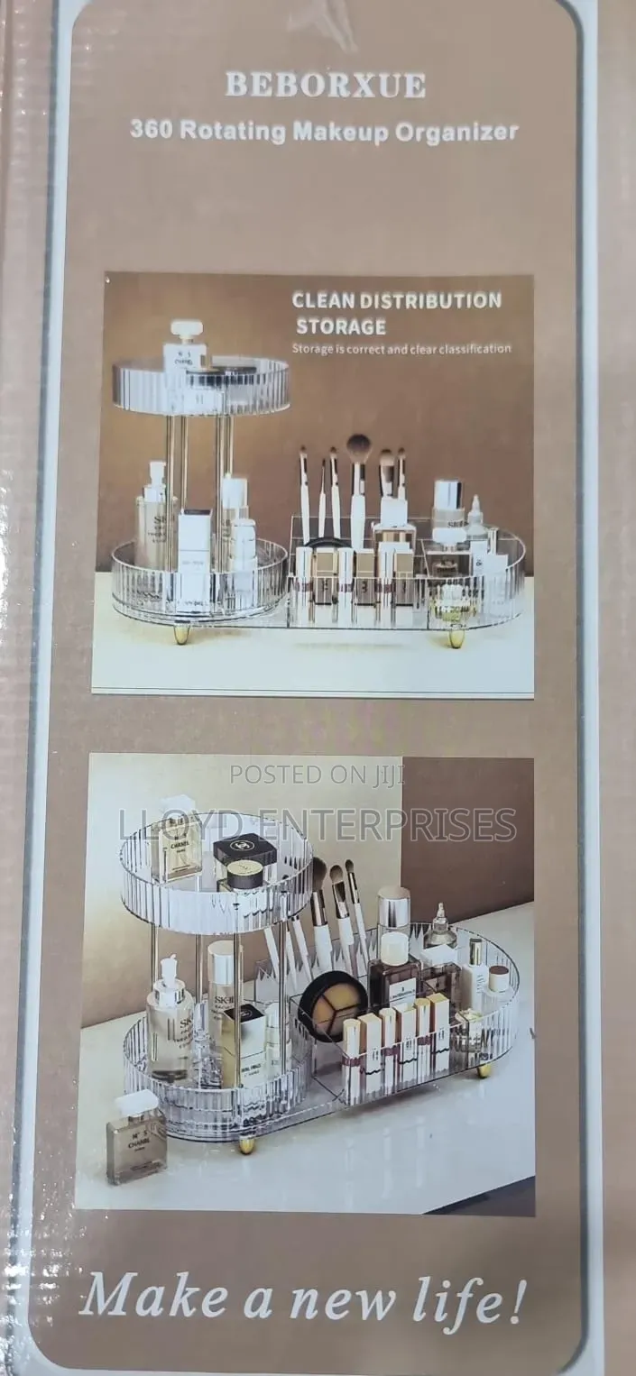 Makeup Organiser 360° Rotating