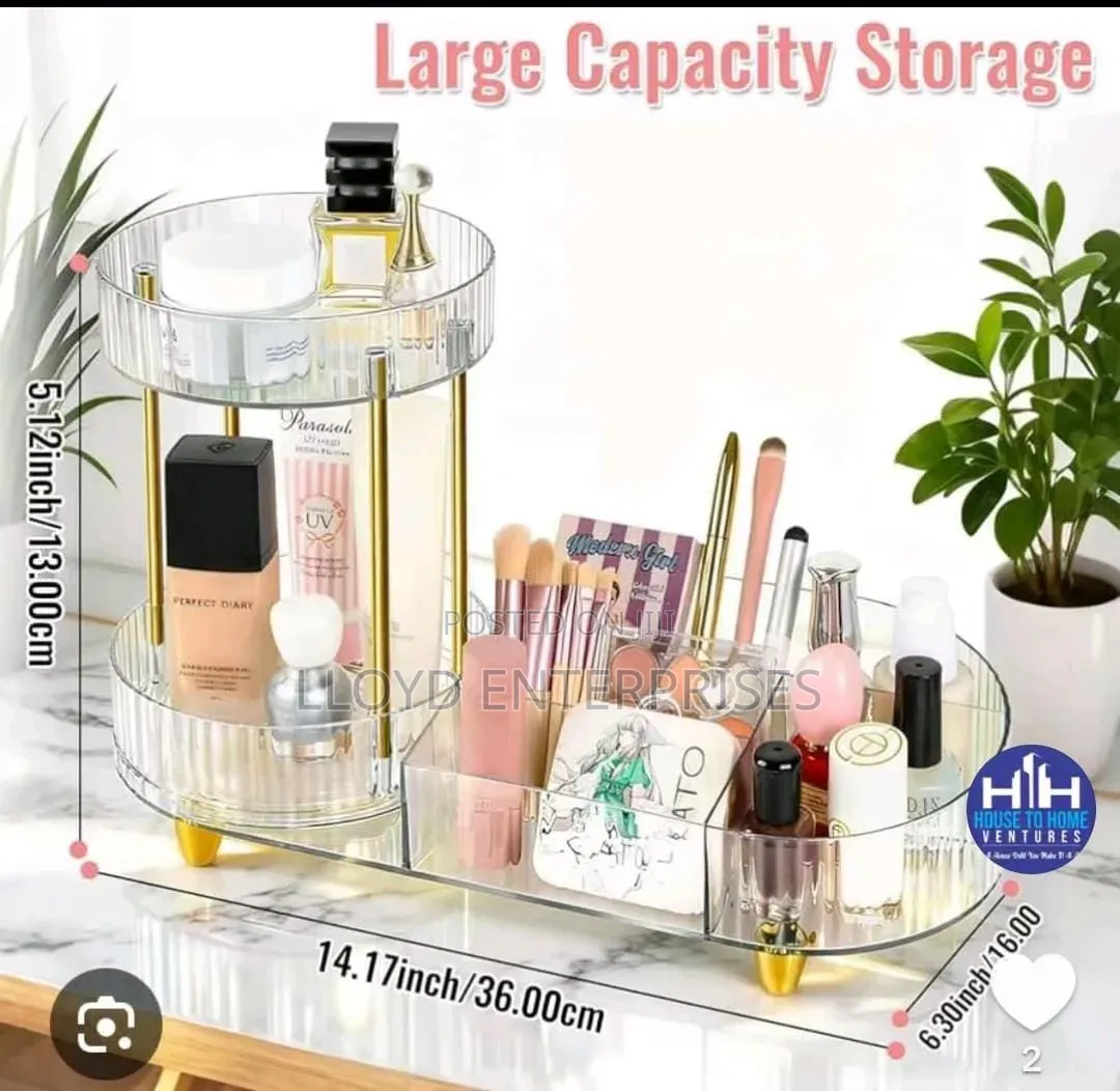 Makeup Organiser 360° Rotating