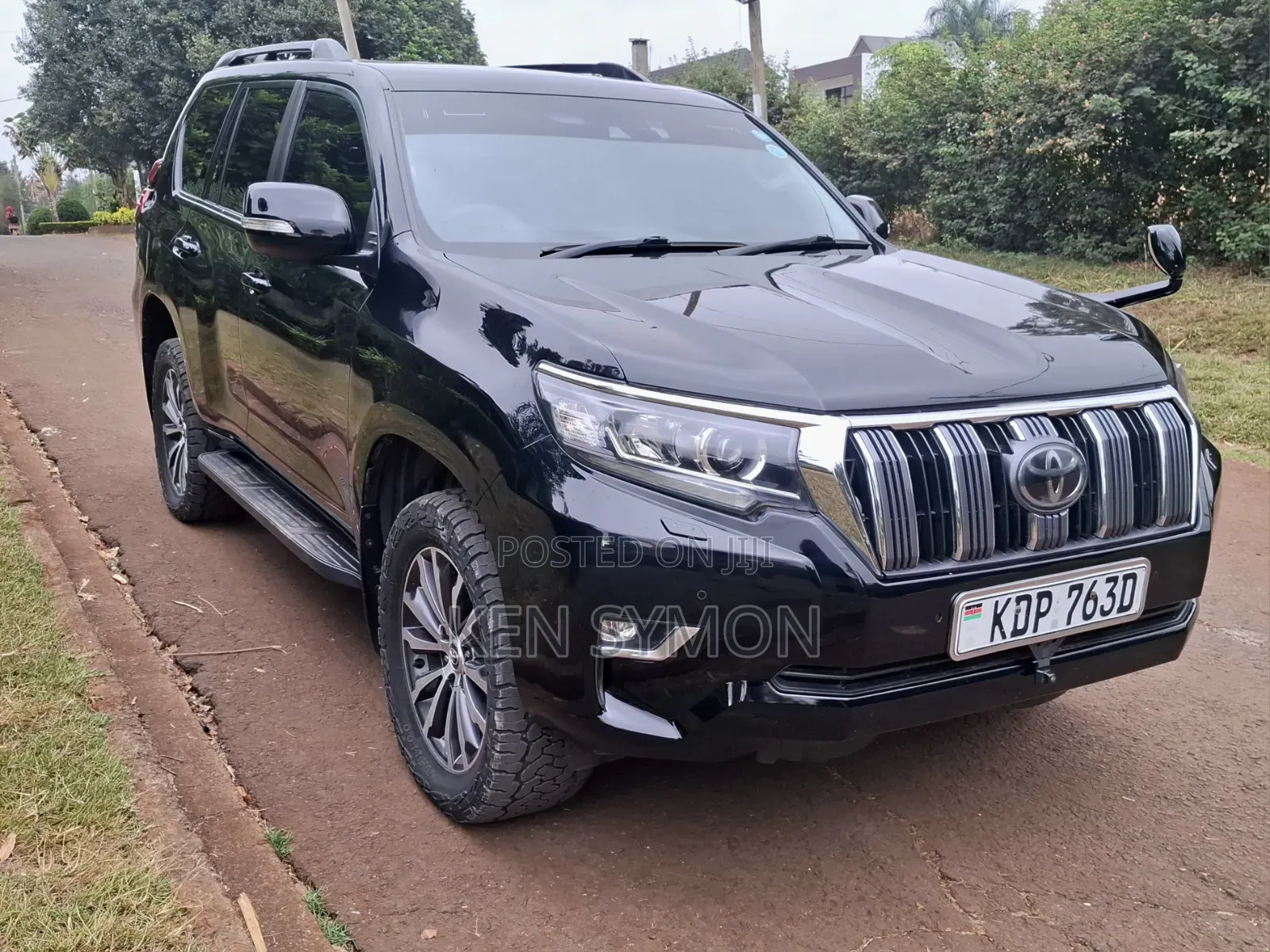 Toyota Land Cruiser Prado 2018 Black