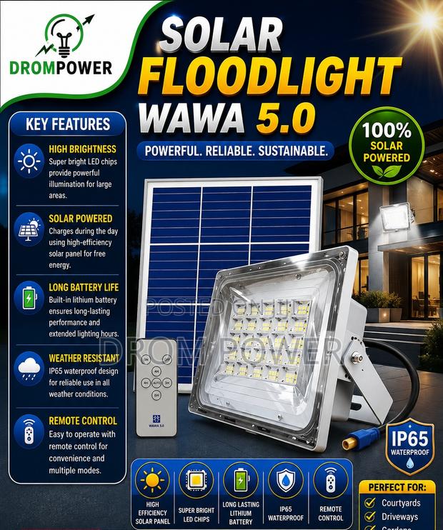 Solar Floodlight Wawa 5.0 - main view