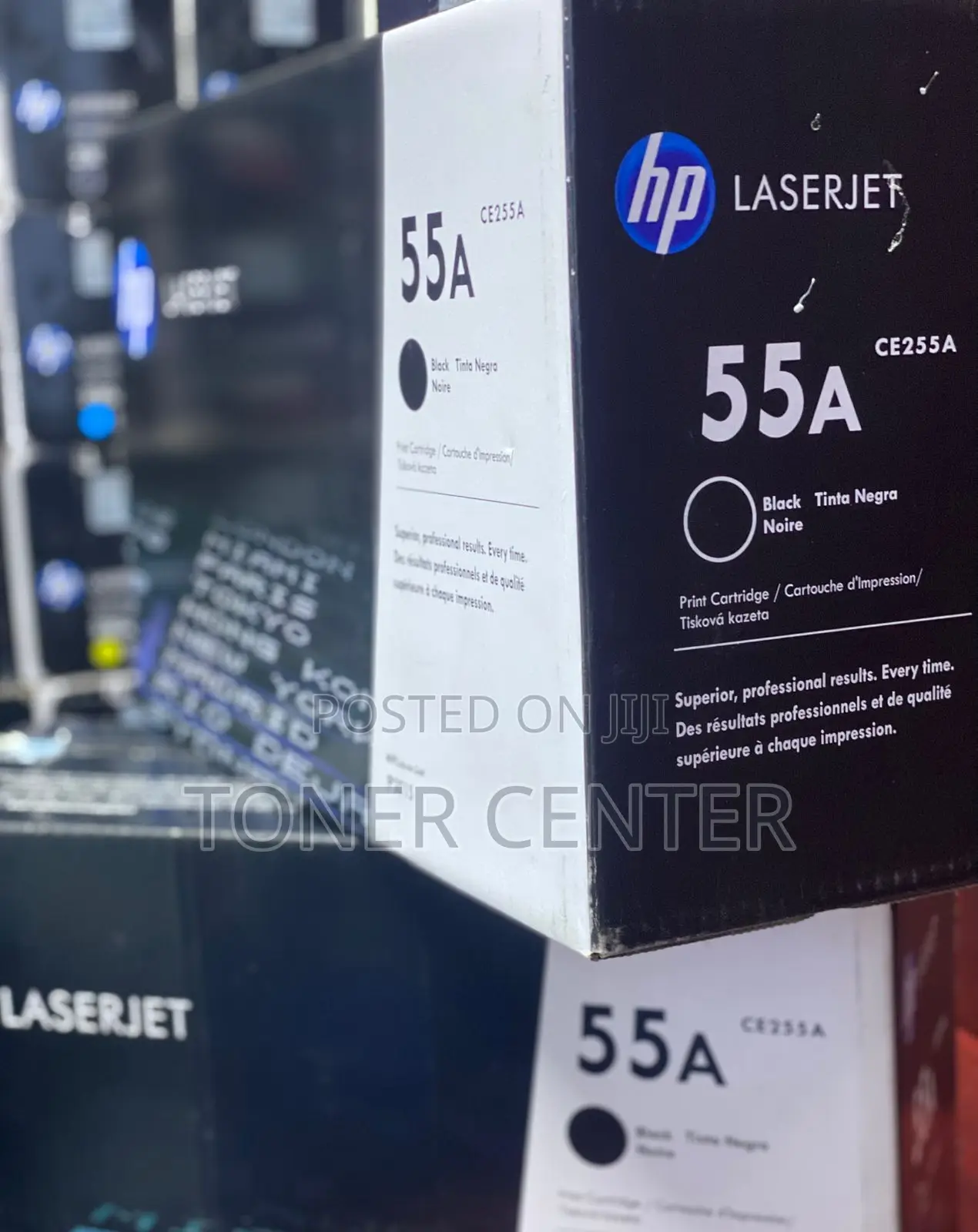 HP 55A Black Original LaserJet Toner Cartridge