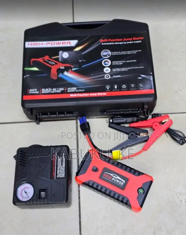Brand New Car Jump-Starter Kits With Air Compressor
