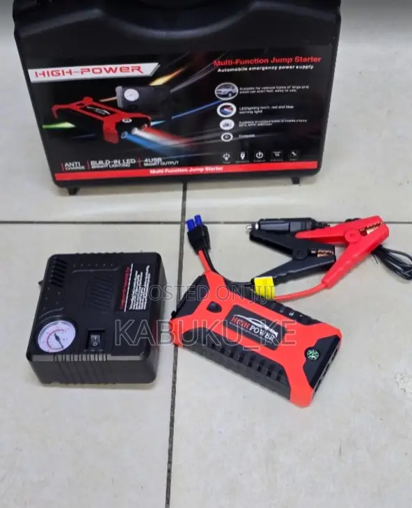 Brand New Car Jump-Starter Kits With Air Compressor