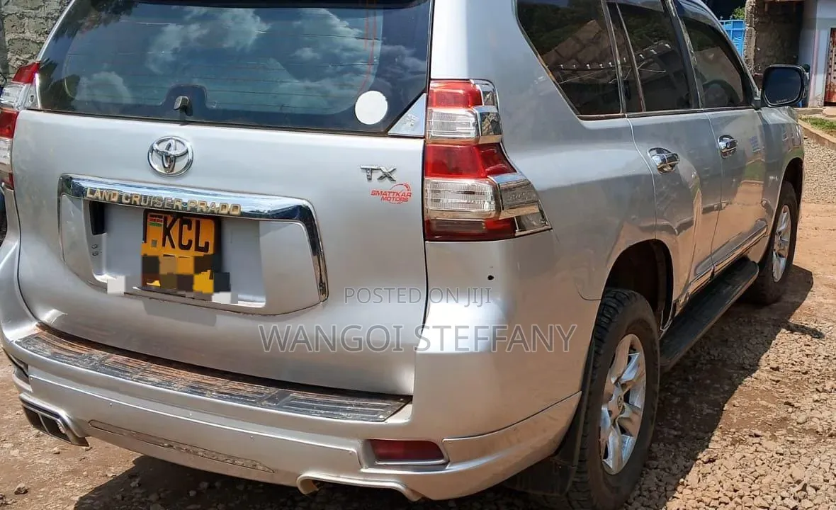 Toyota Land Cruiser Prado 2014 Silver