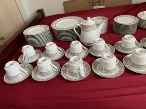 MTK China Pastel Floral Gold Trim Dinner Plates,cups,saucers Japan:82
