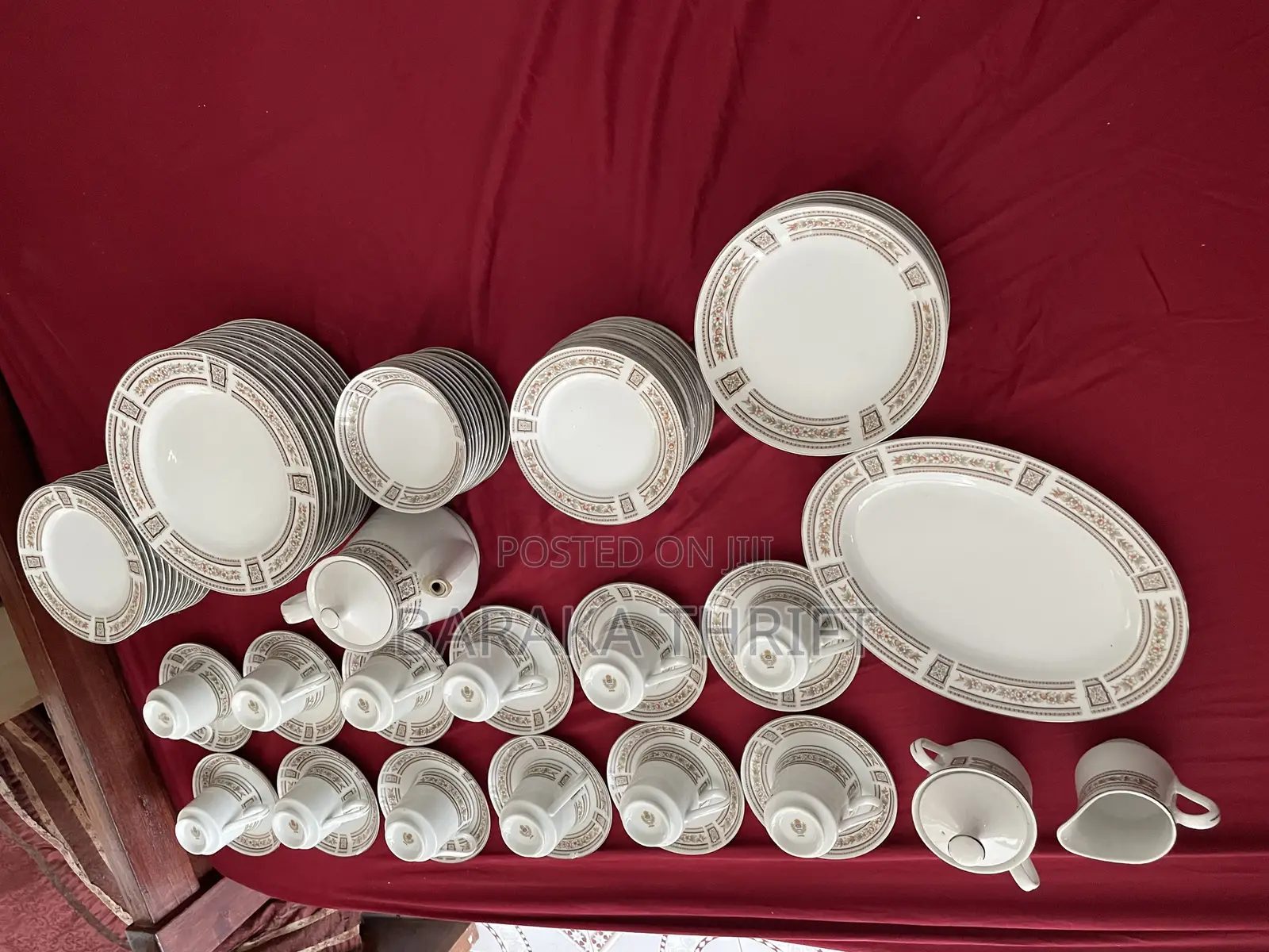 MTK China Pastel Floral Gold Trim Dinner Plates,cups,saucers Japan:82