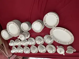 MTK China Pastel Floral Gold Trim Dinner Plates,cups,saucers Japan:82