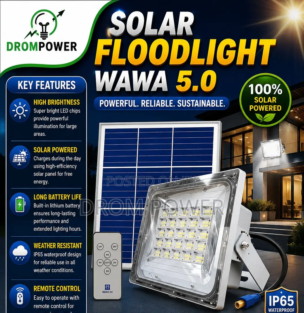 Solar Floodlight Wawa 5.0