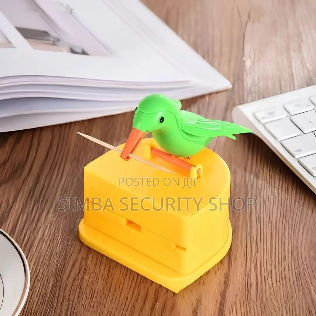 Cute Bird Toothpick Holder Dispenser Tooth Picks Box
