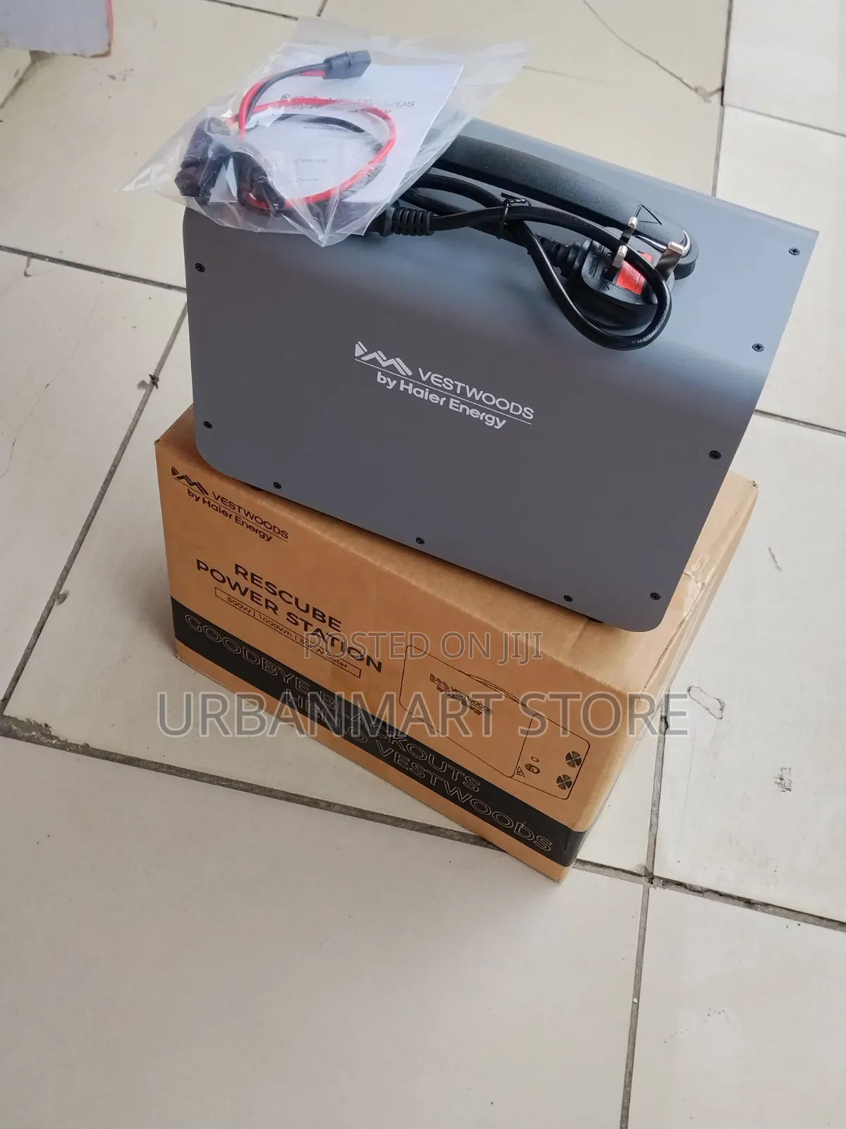 1 Kw, 1 Kva Vestwood Rescube Portable Power Station 1004.8Wh Battery