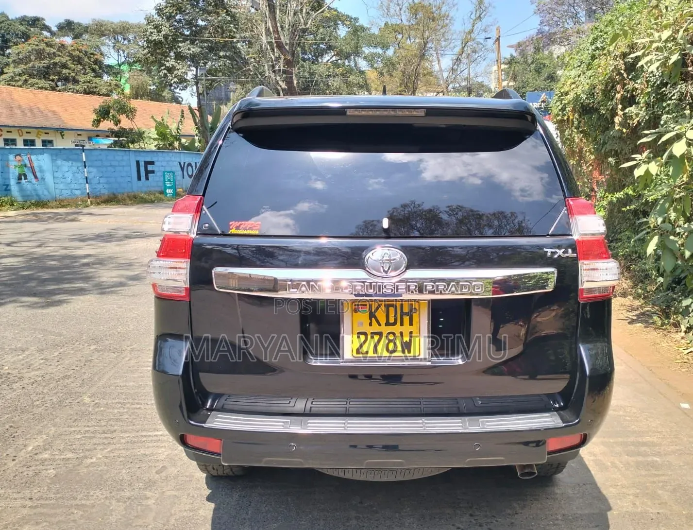 Toyota Land Cruiser Prado 2016 Black