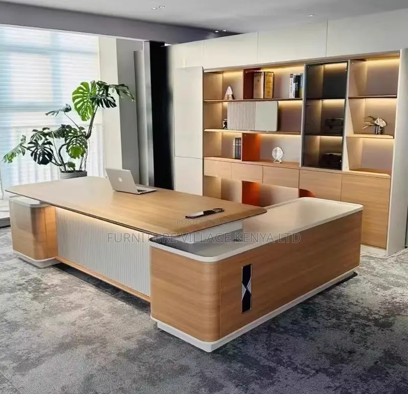 Office Desk; 2.4 M Director's Modern Imported Executive Work Desk