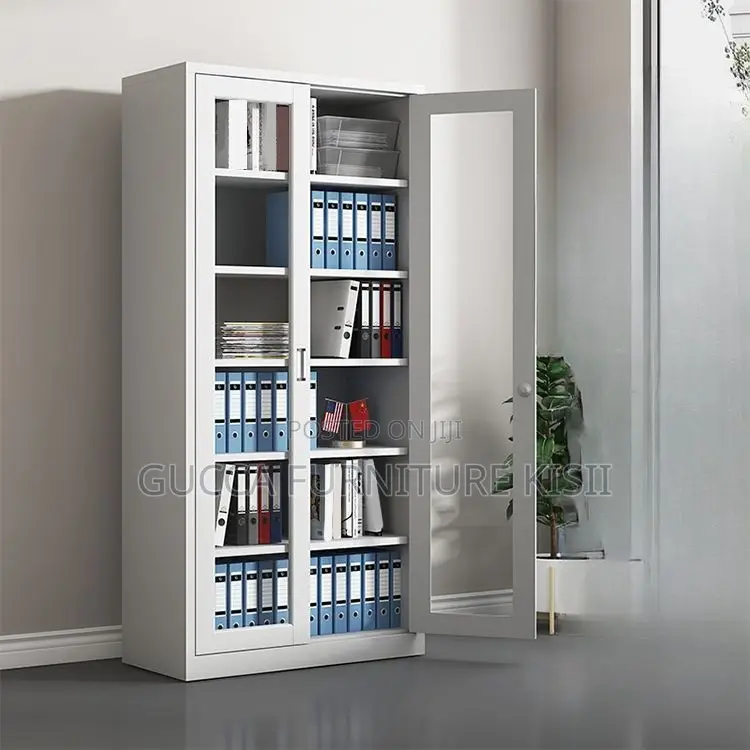 Storage Cabinet; Aluminium Glass Filling Cabinet