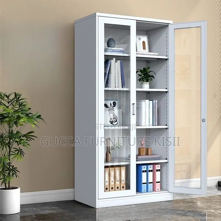 Storage Cabinet; Aluminium Glass Filling Cabinet