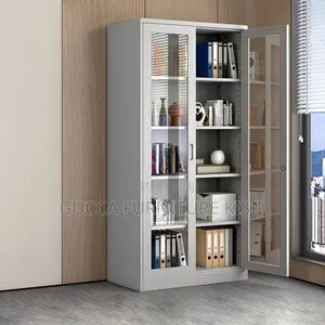 Storage Cabinet; Aluminium Glass Filling Cabinet