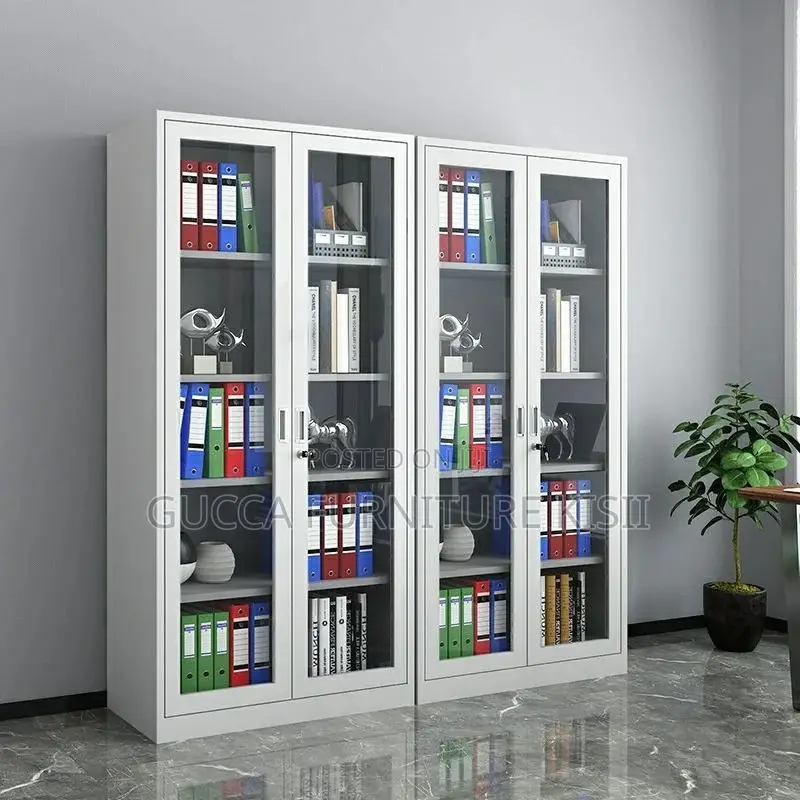 Storage Cabinet; Aluminium Glass Filling Cabinet