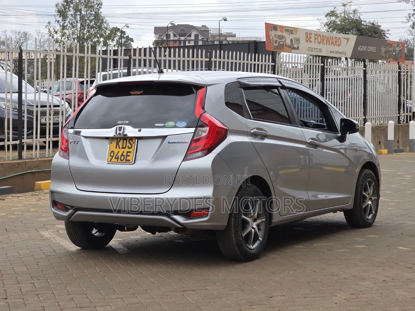 Honda Fit 2017 Silver