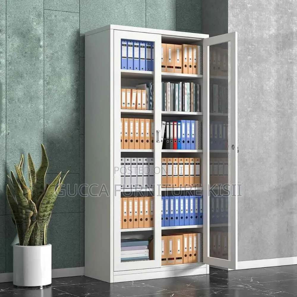 Storage Cabinet; Aluminium Glass Filling Cabinet