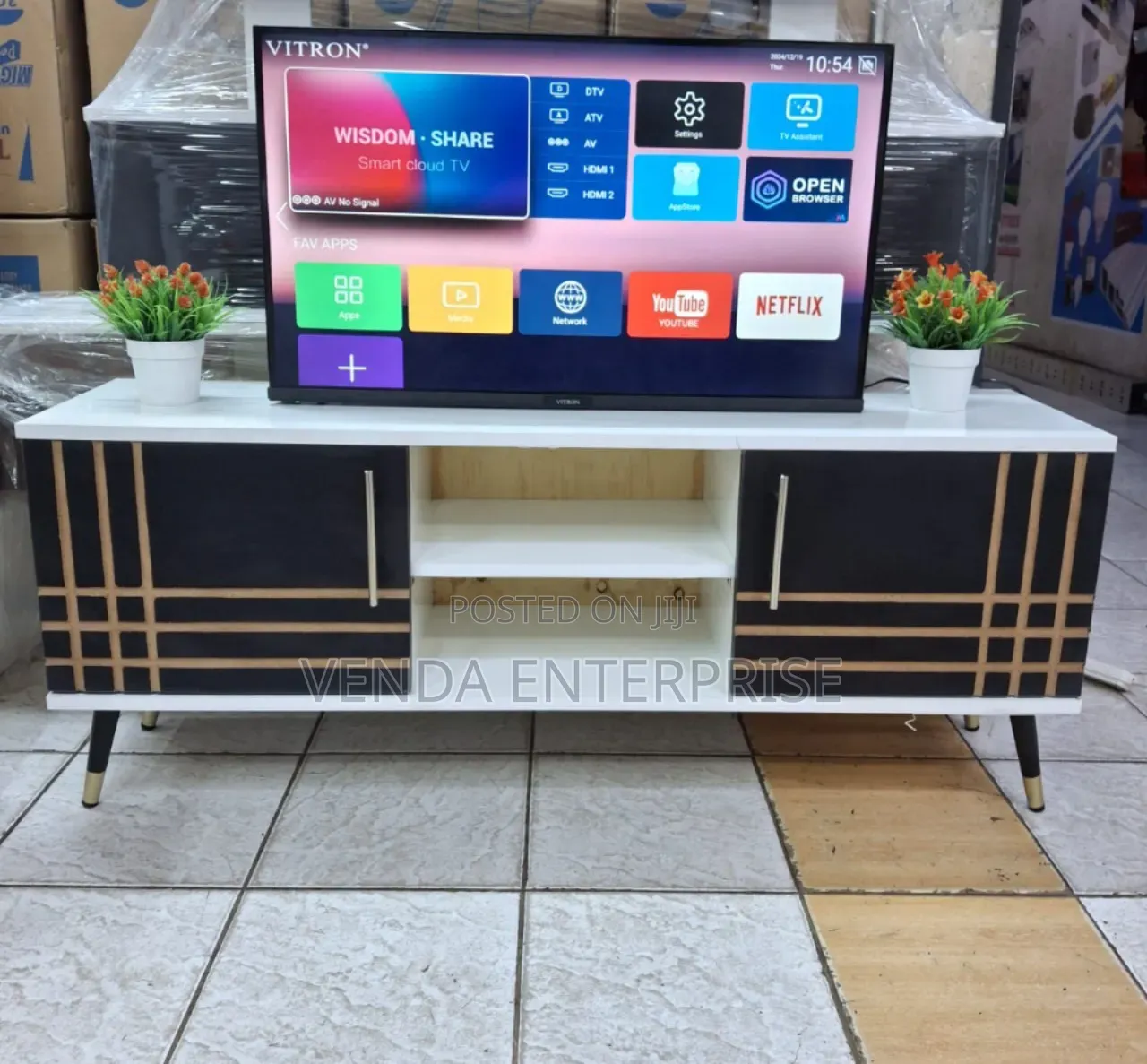 Wooden TV Stand